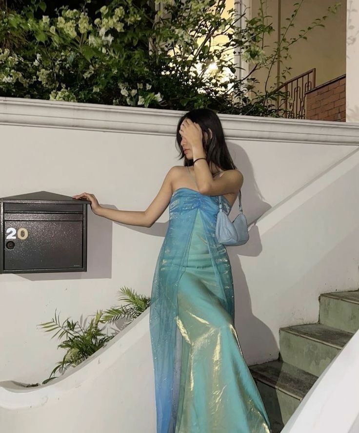 Wholesale Vintage Sheath Halter Floor Length Prom Dresses Mint Green Evening Dress gowns evening dresses