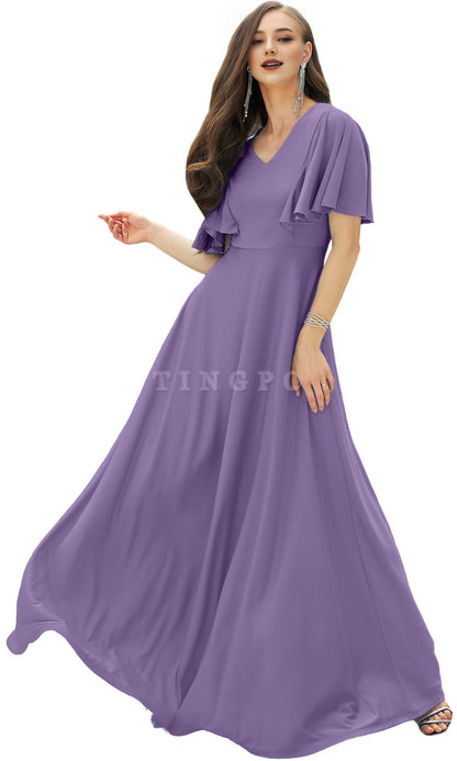 Wholesale Womens Long Elegant Bridesmaid Evening Cocktail Modest Maxi Dress prom dresses shops