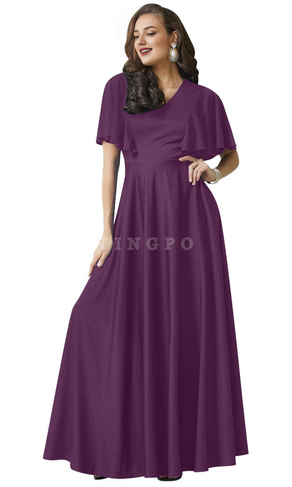 Wholesale Womens Long Elegant Bridesmaid Evening Cocktail Modest Maxi Dress prom dresses shops