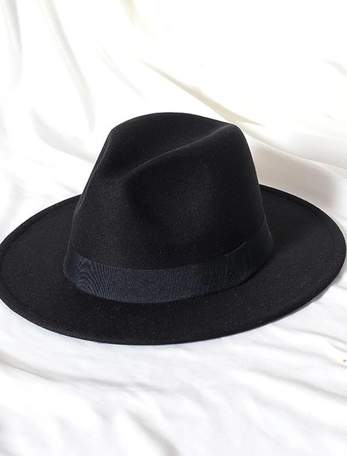 Wholesale Hats Wool Acrylic Fedora Hat Formal Wedding Cocktail Royal Astcot Simple With Pure Color Headpiece Headwear