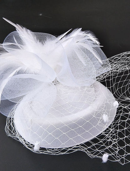 Wholesale Fascinators Kentucky Derby Hat Headwear Net Pillbox Hat Wedding Special Occasion Horse Race Ladies Day Melbourne Cup With Floral Headpiece Headwear