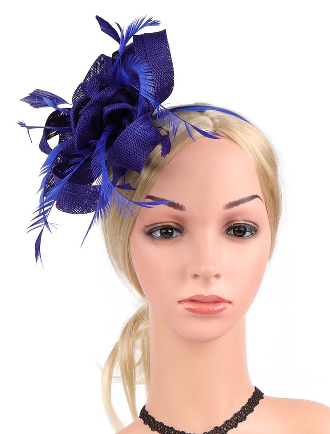 Wholesale Fascinators Net Halloween Kentucky Derby Classic Wedding With Flower Headpiece Headwear