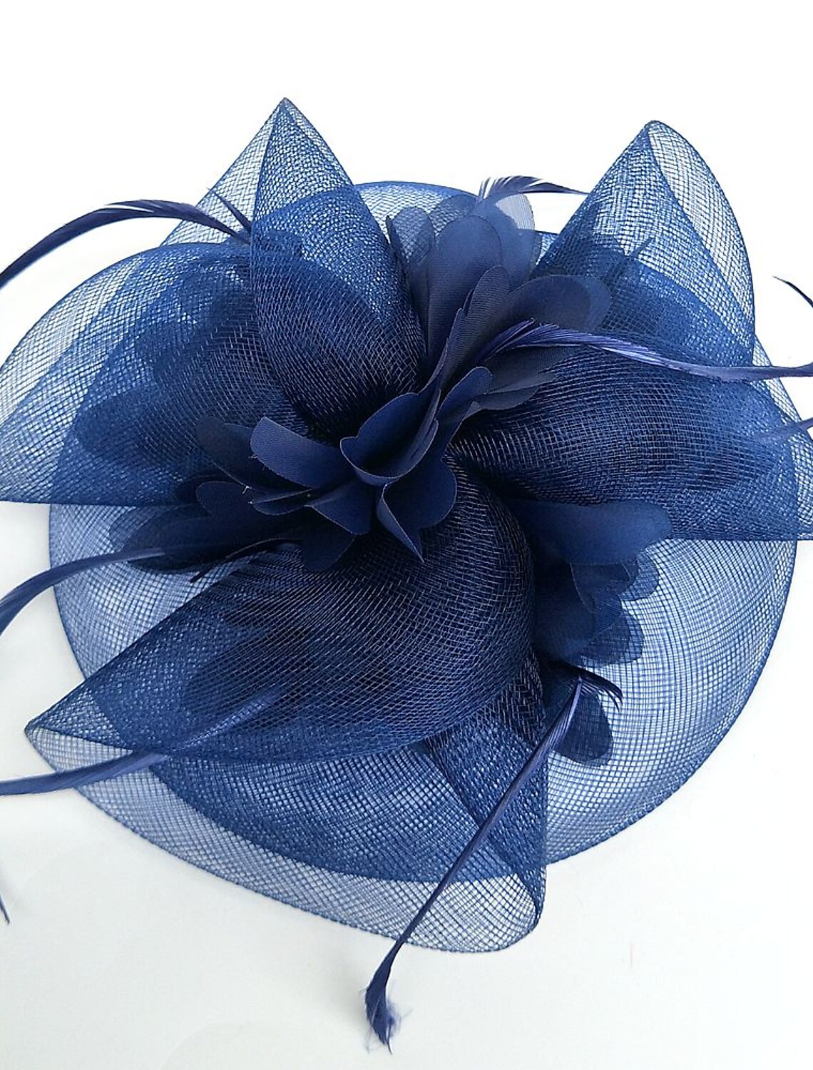 Wholesale Tulle / Feather / Net Fascinators Kentucky Derby Hat/ Headwear with Floral 1PC Wedding / Special Occasion / Horse Race Headpiece