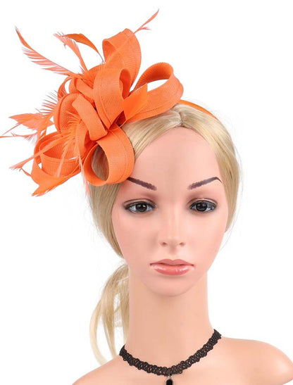 Wholesale Fascinators Net Halloween Kentucky Derby Classic Wedding With Flower Headpiece Headwear